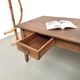 Solid oak farmhouse table, 1930s.
