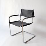 Marcel Breuer 1960 vintage leather armchair chair