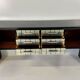 Italian Midcentury Black and Silver Leaf Sideboard, 1950s