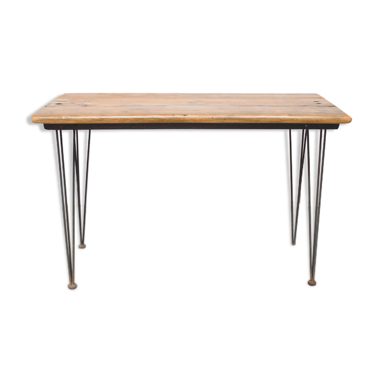 Industrial desk, feet eiffel