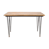 Industrial desk, feet eiffel