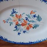 Old Faience dish - Restored in the old style