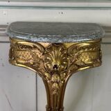 Console D’entre-deux, Bois Sculpté Et Doré De Style Louis XV, Vers 1900, Ma
