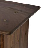 Vintage Danish rosewood wall shelf open floating shelf 60s design