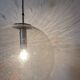 Large Limburg Glashütte hanging lamp globe 1970s Germany