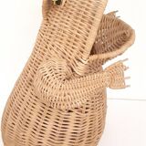 Rattan frog Olivier Cajan, 1970