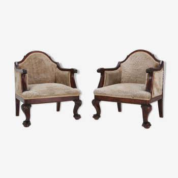 Set of Empire armchairs Ca.1820