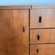 Coiffeuse de style scandinave en bois plaqué , années 70