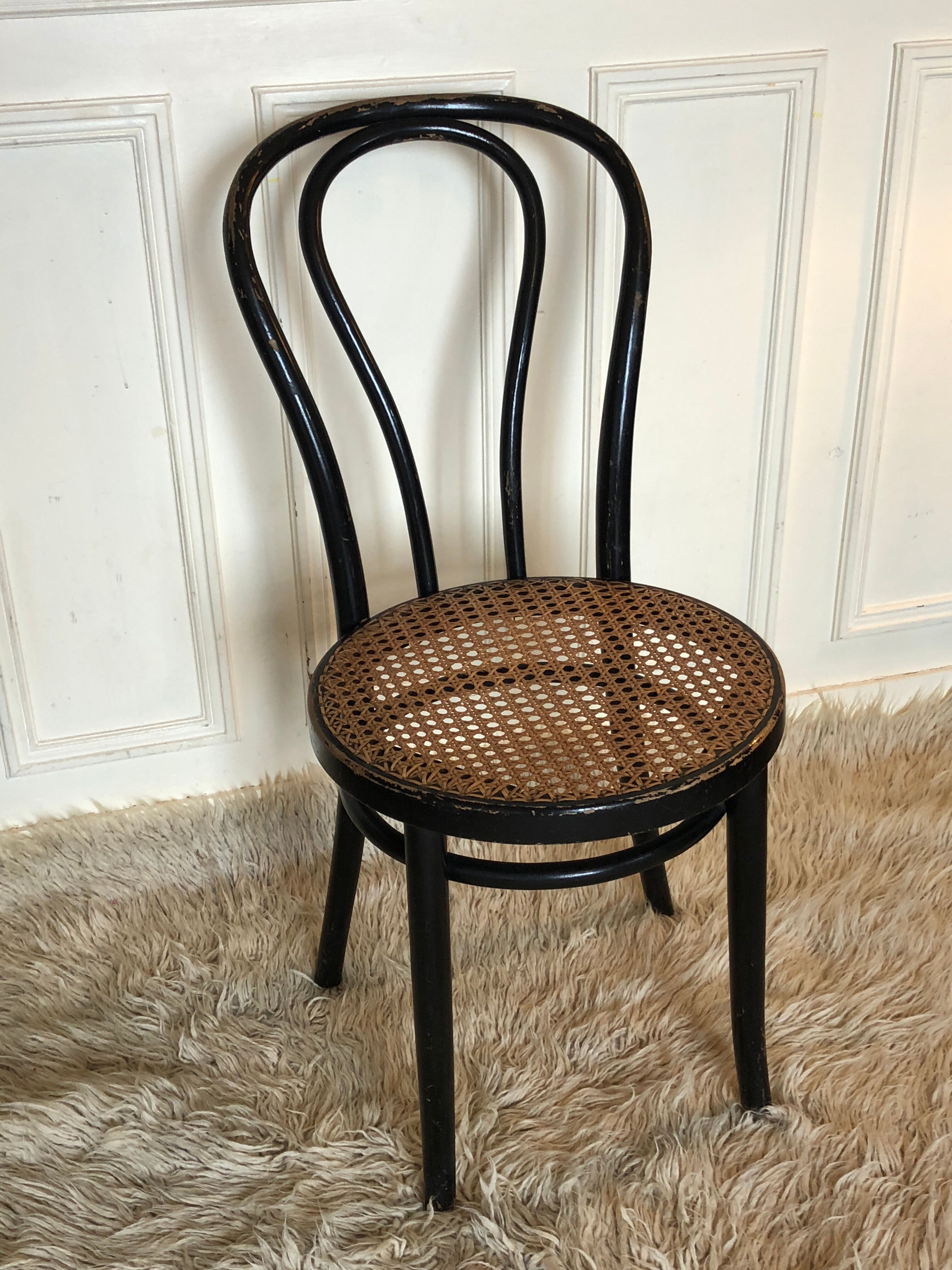 Set of 2 chairs thonet cane