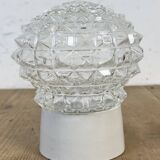 Vintage White Porcelain Ceiling Light, 1970s