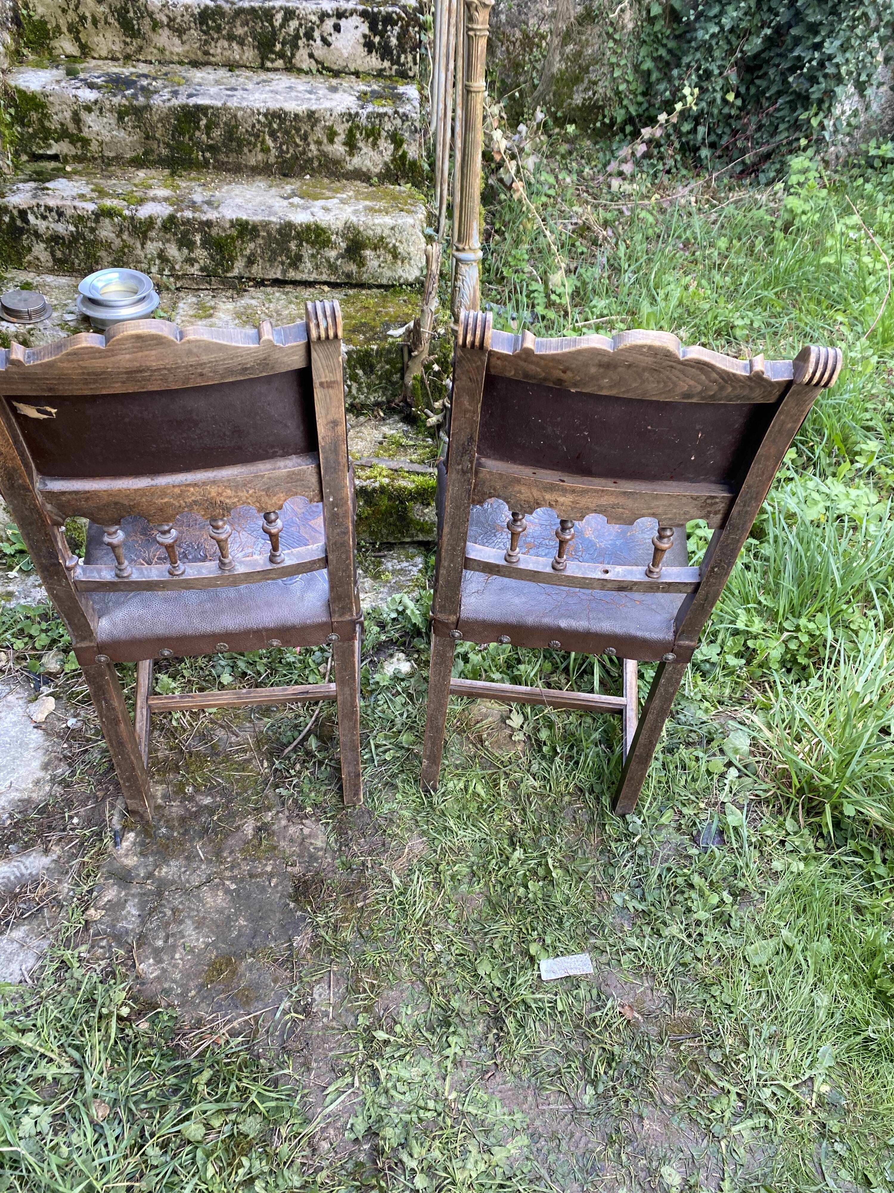 lot de 12 chaises