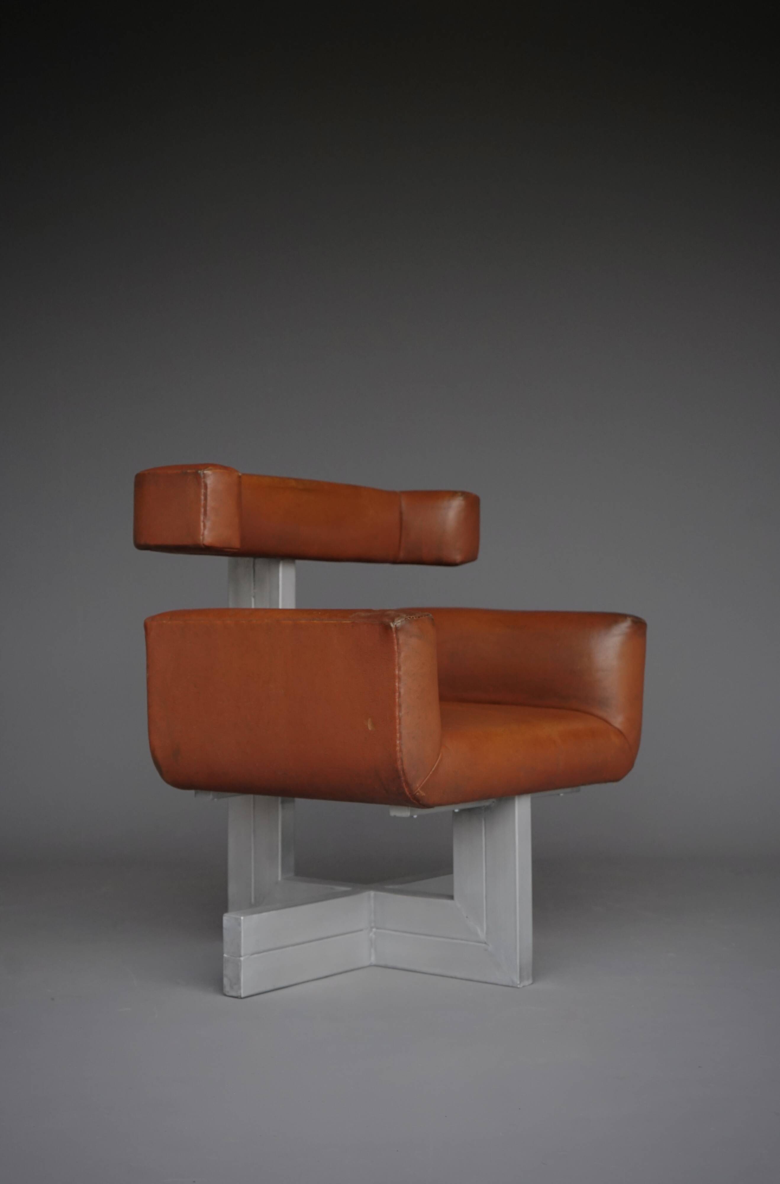 Brutalist Dutch Chair, 1960s