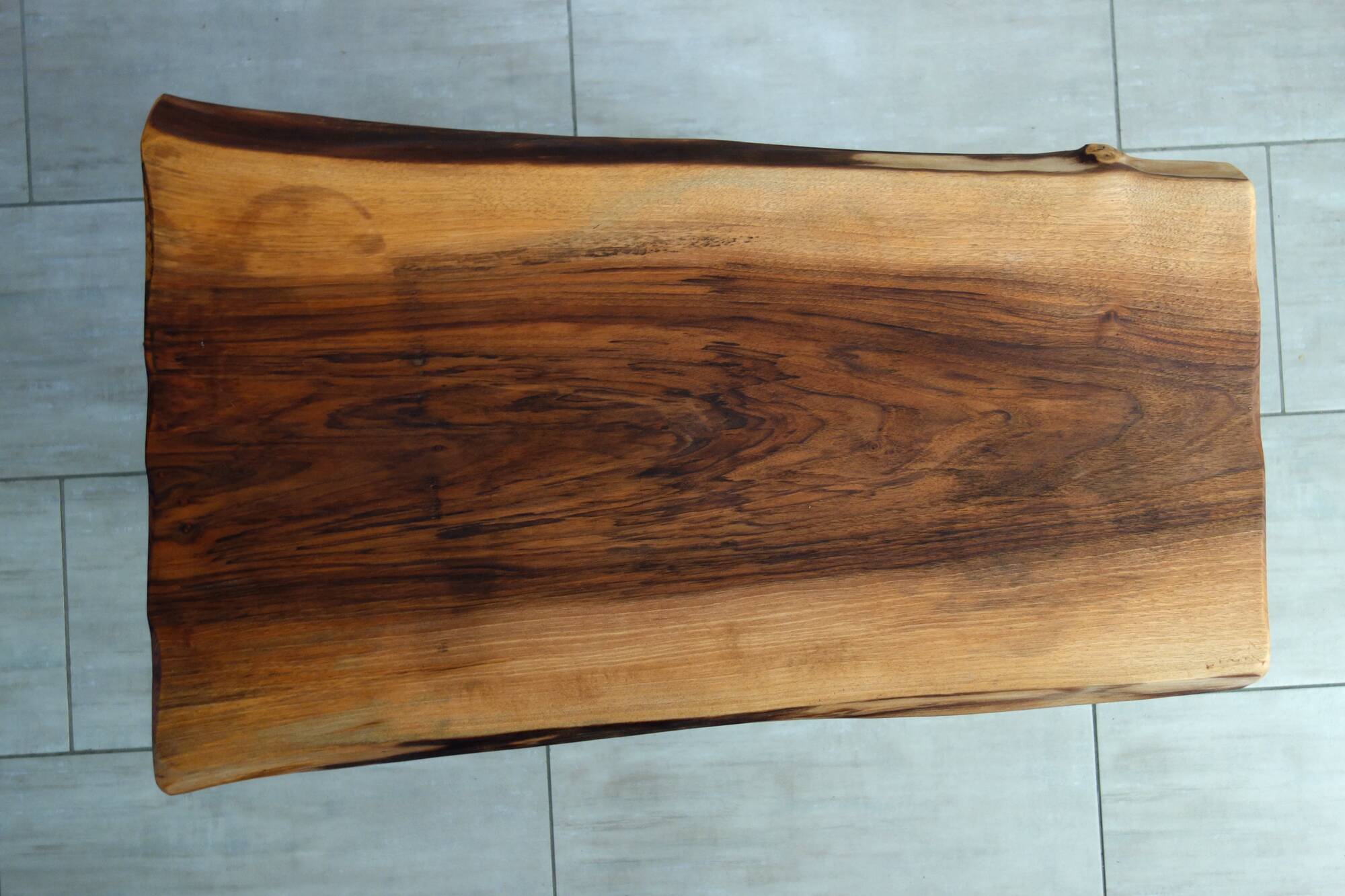 Antique brutalist coffee table