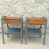 Pair of bedside years 50/60