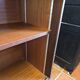 Vintage 1960s mahogany sideboard with sliding doors