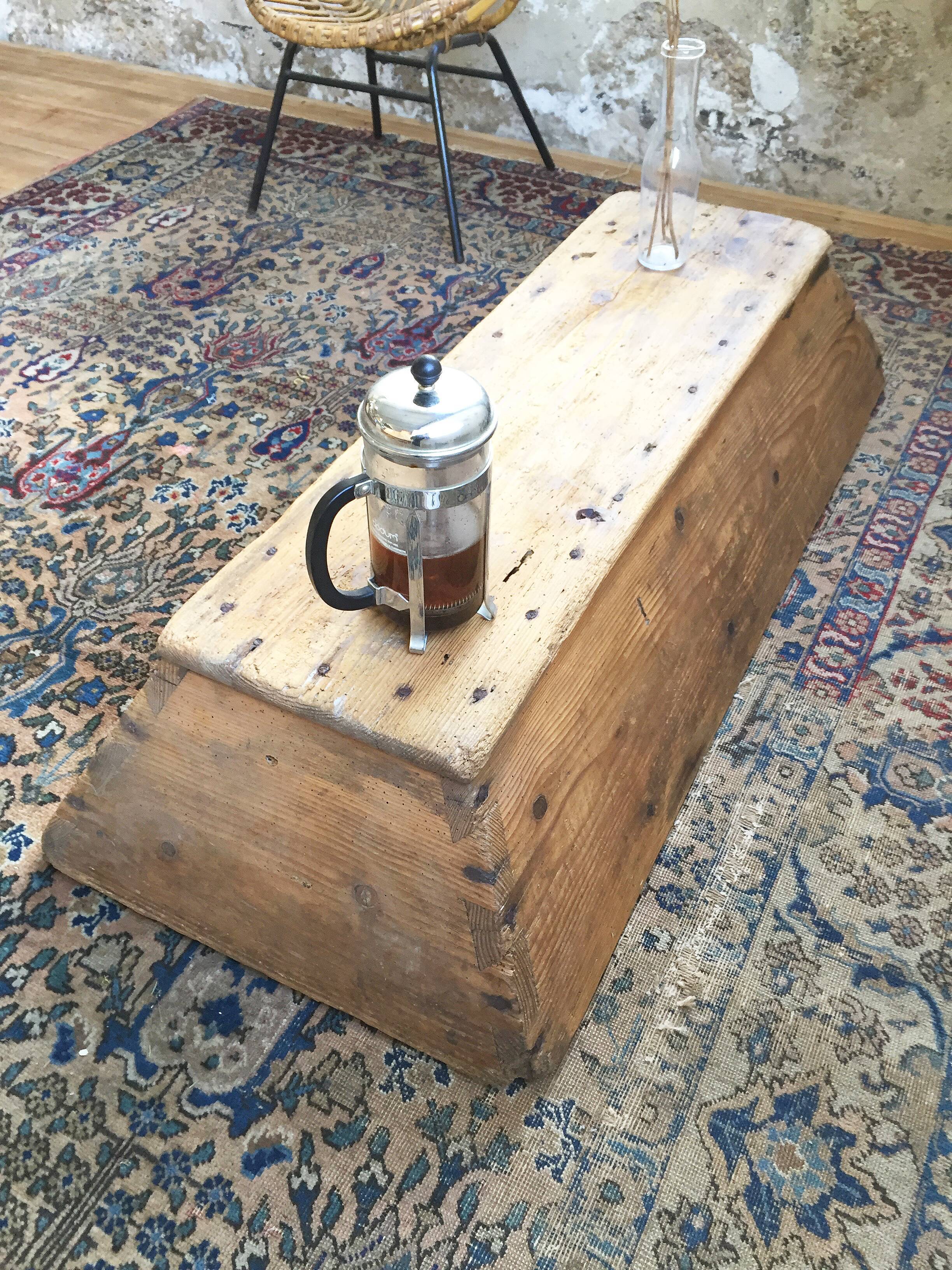 Brutalist coffee table