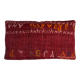 Vintage turkish kilim cushion cover 30x50cm