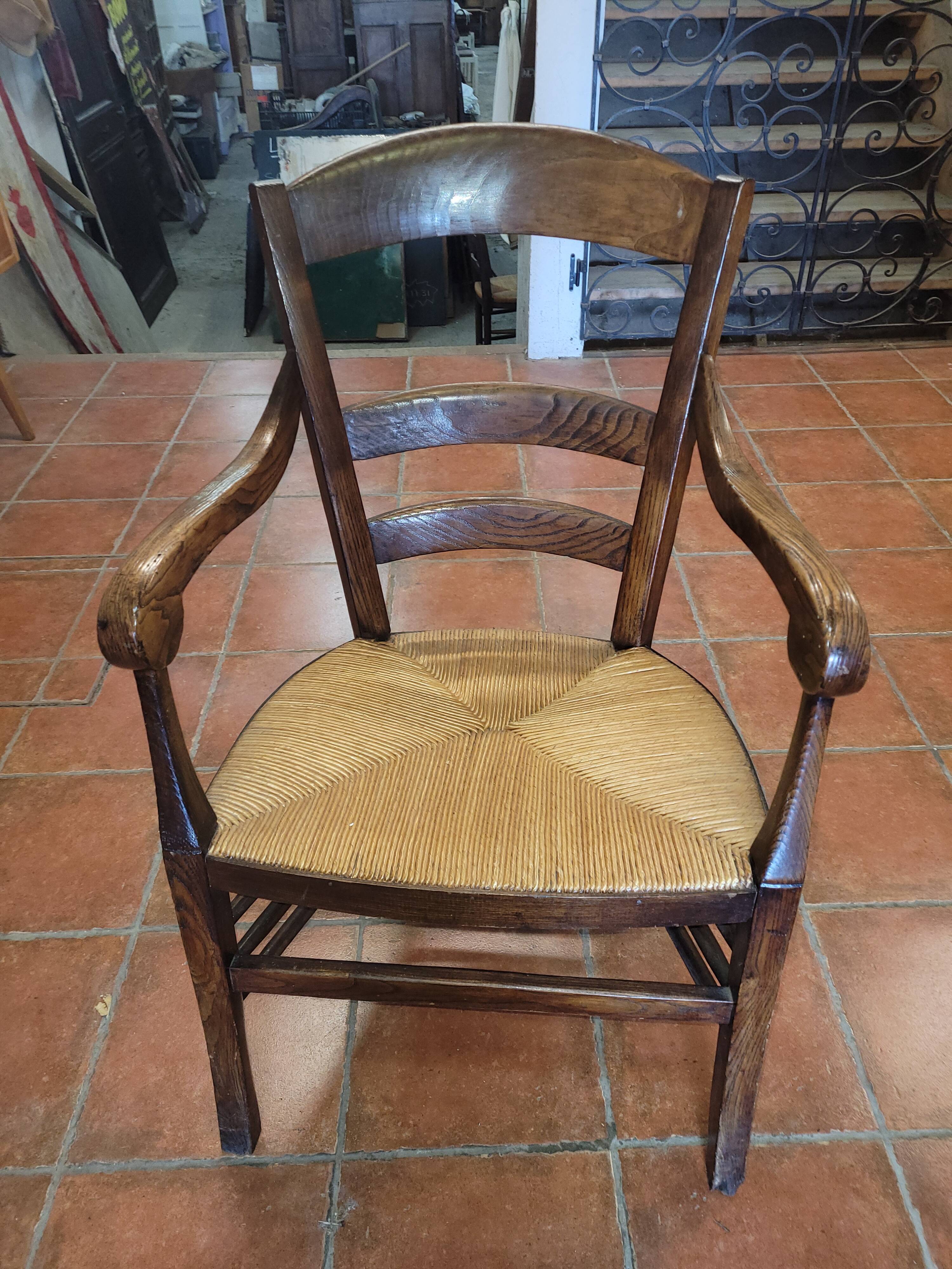 Louis Philippe antique glitter armchair