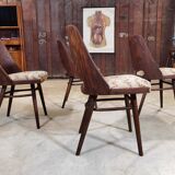 Suite de 4 chaises Ton 514 Oswald Haerdtl
