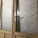 Old glass doors, 2 flaps, H226 cm