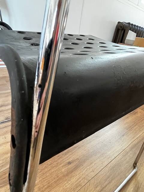 Set of 4 Black Omstak Chairs by Rodney Kinsman for Bieffeplast