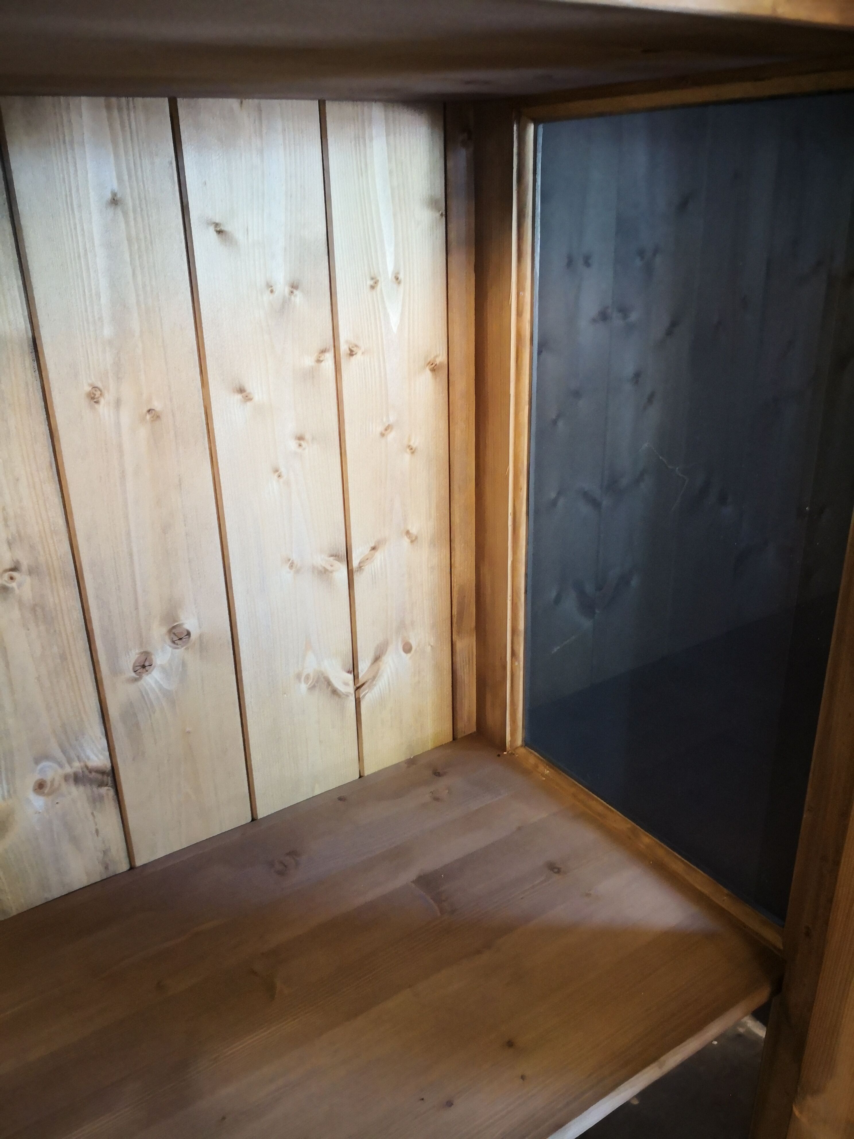 Large glazed Parisian wardrobe, showcase.