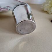 Silver-plated metal timbale by RAVINET d'ENFERT