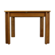 Table à manger extensible en chêne carré, Italie années 1970