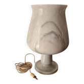 Lampe de table en marbre année 60