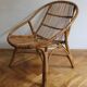 Ensemble de quatre fauteuils et table d'appoint en rotin des années 1960 par Jaroslav Prochazka pour ULUV