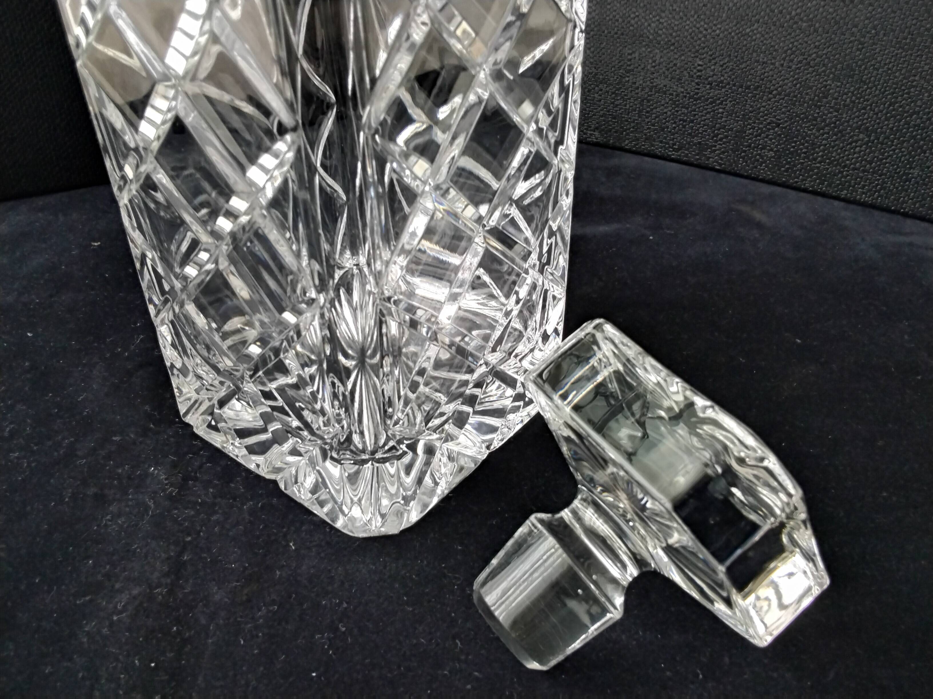 RCR Crystal Whiskey Decanter