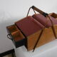Two-color wood seamstress