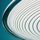 Swirling Murano glass pendant lamp, Italy, 1970s