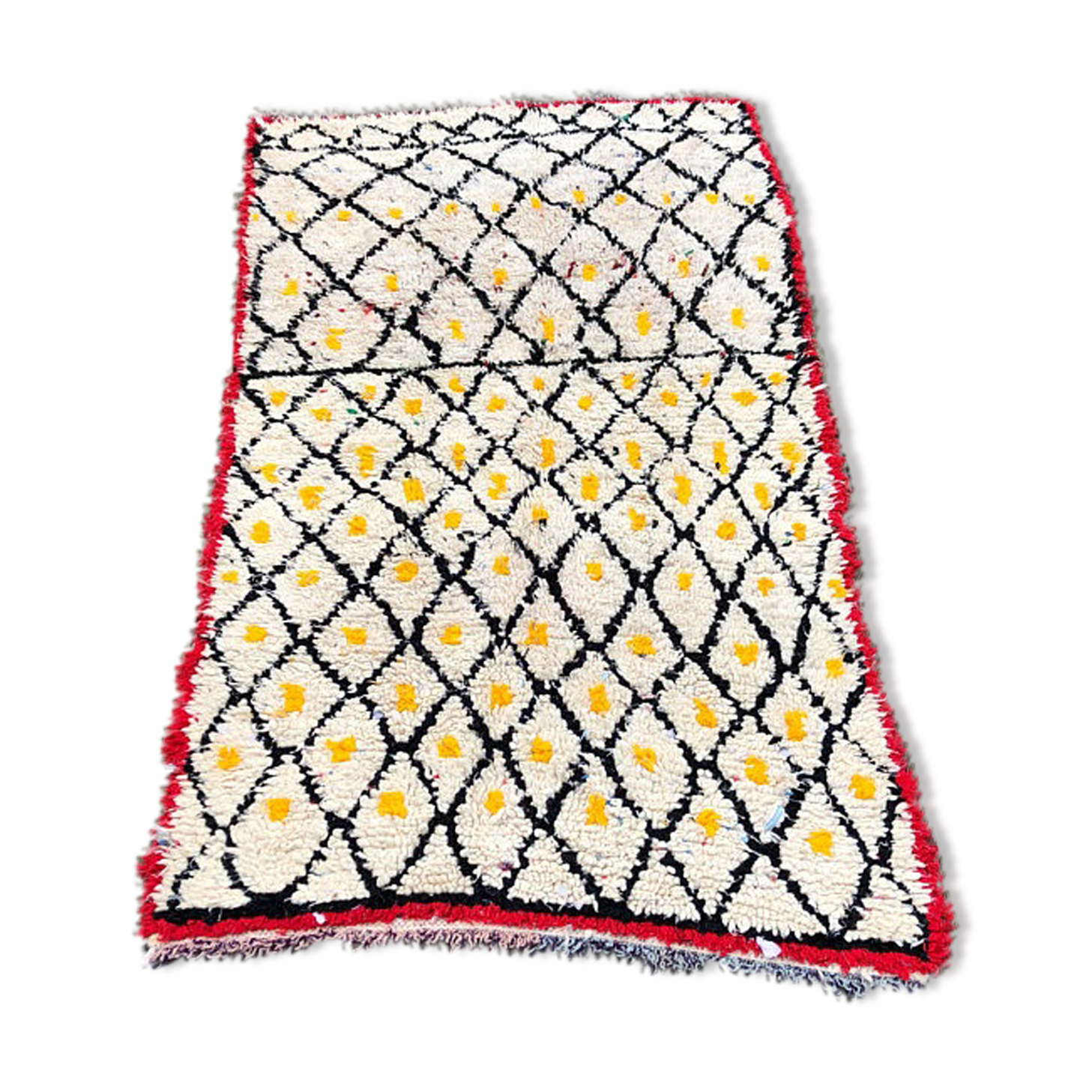 Berber carpet Beni Ourain 230x115cm