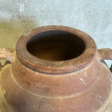 Ancient terracotta jar amphora