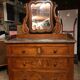 Coiffeuse Louis Philippe dessus marbre