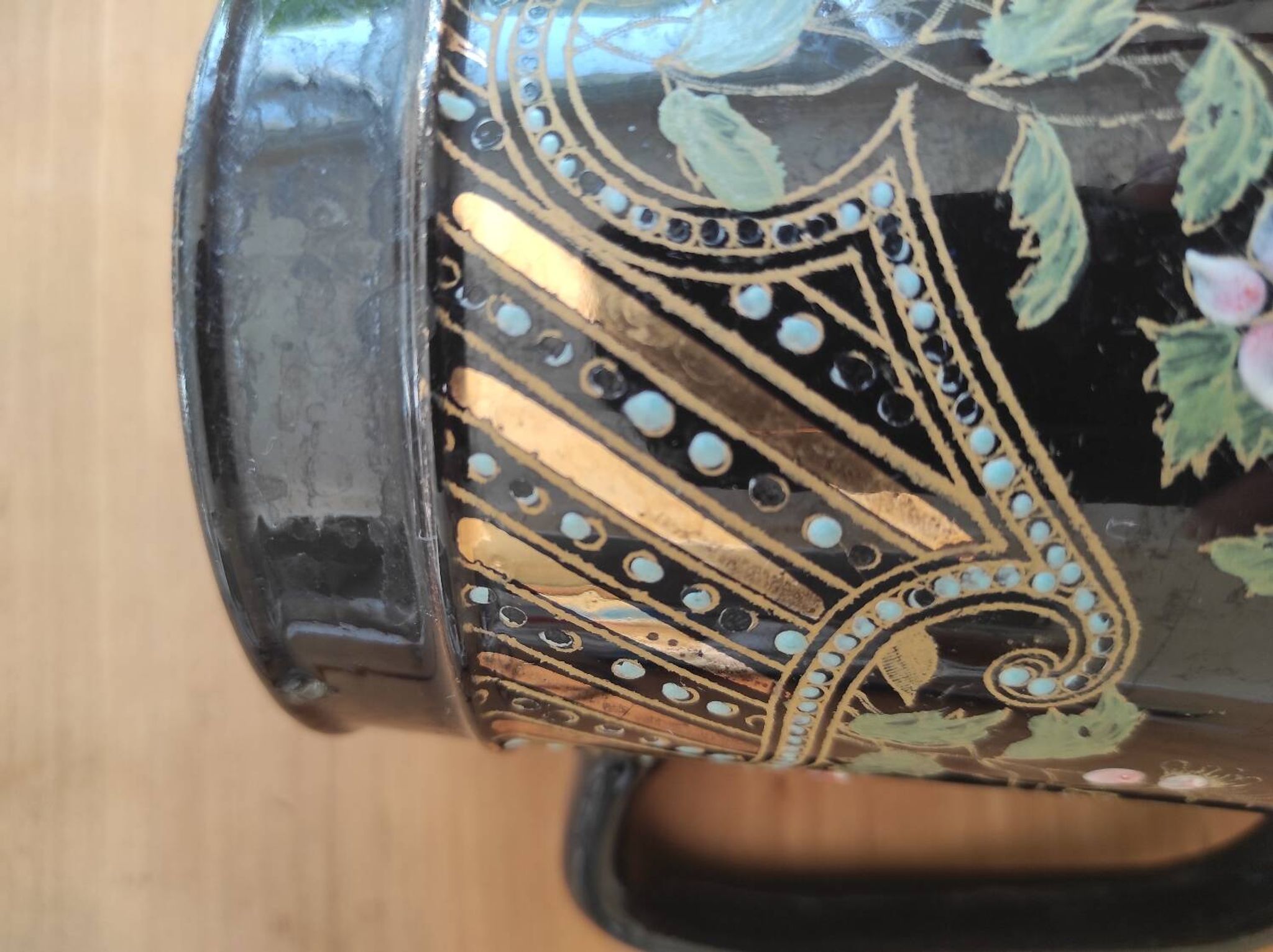 Antique English ceramic pitcher