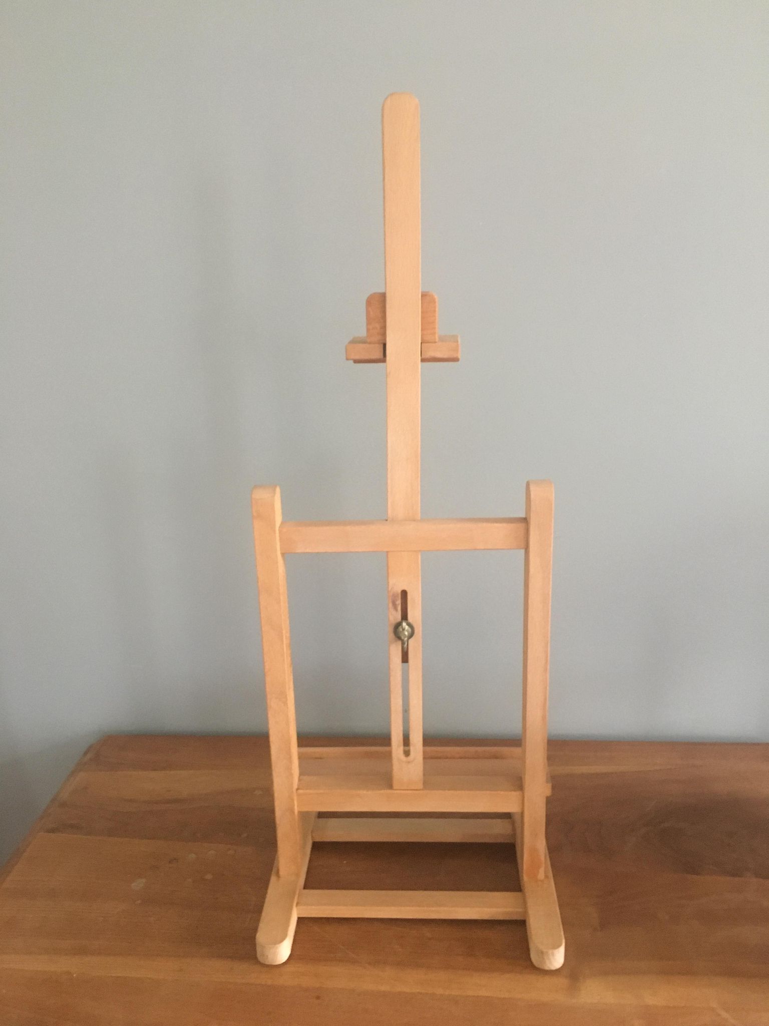 Vintage wooden table easel