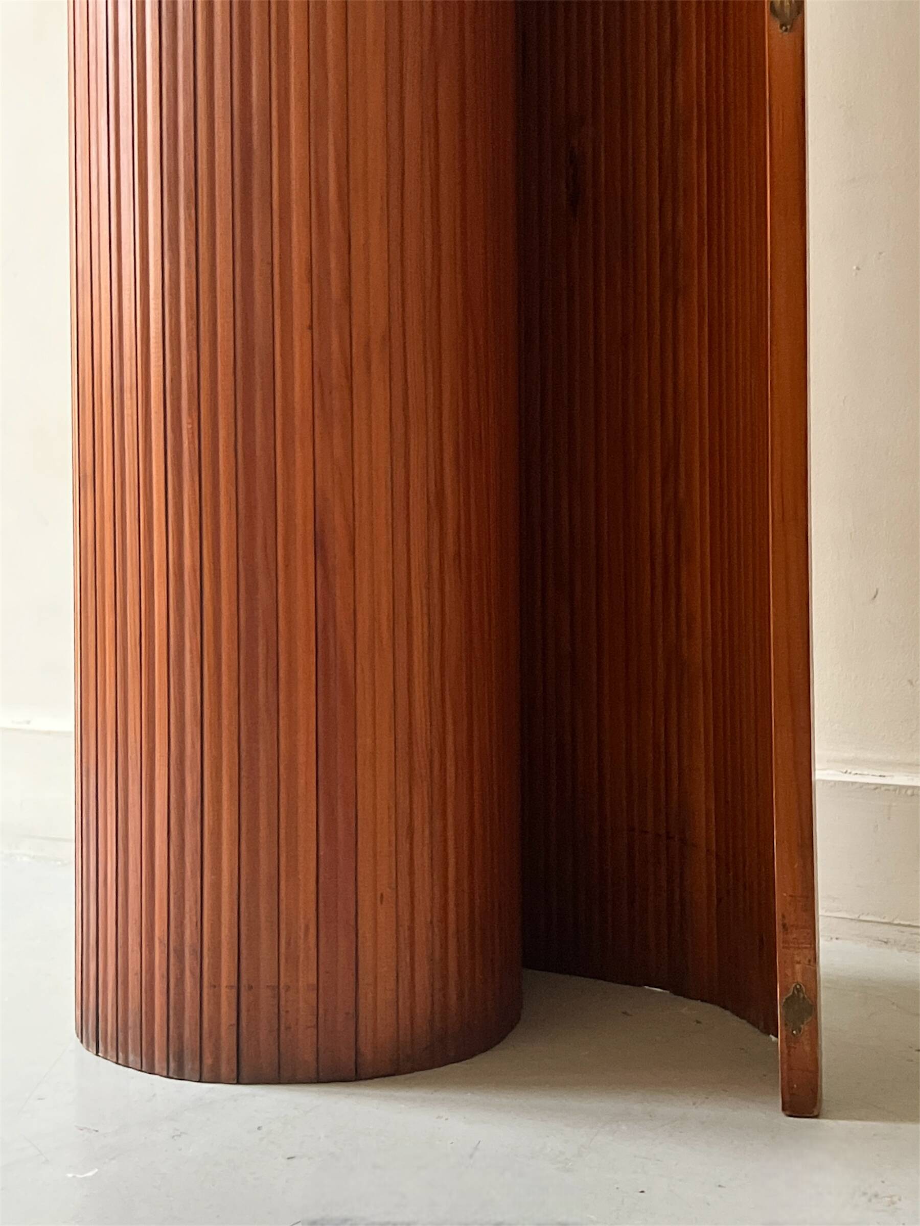 Modular wooden screen / partition by Baumann, SNSA design 1950