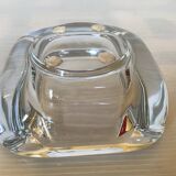 Crystal ashtray pocket tray Vannes le Chatel