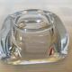 Crystal ashtray pocket tray Vannes le Chatel