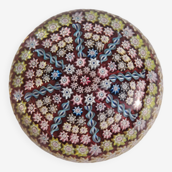 Sulphide paperweight Millefiori Perthshire