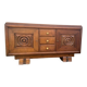 Art deco solid oak sideboard 1940