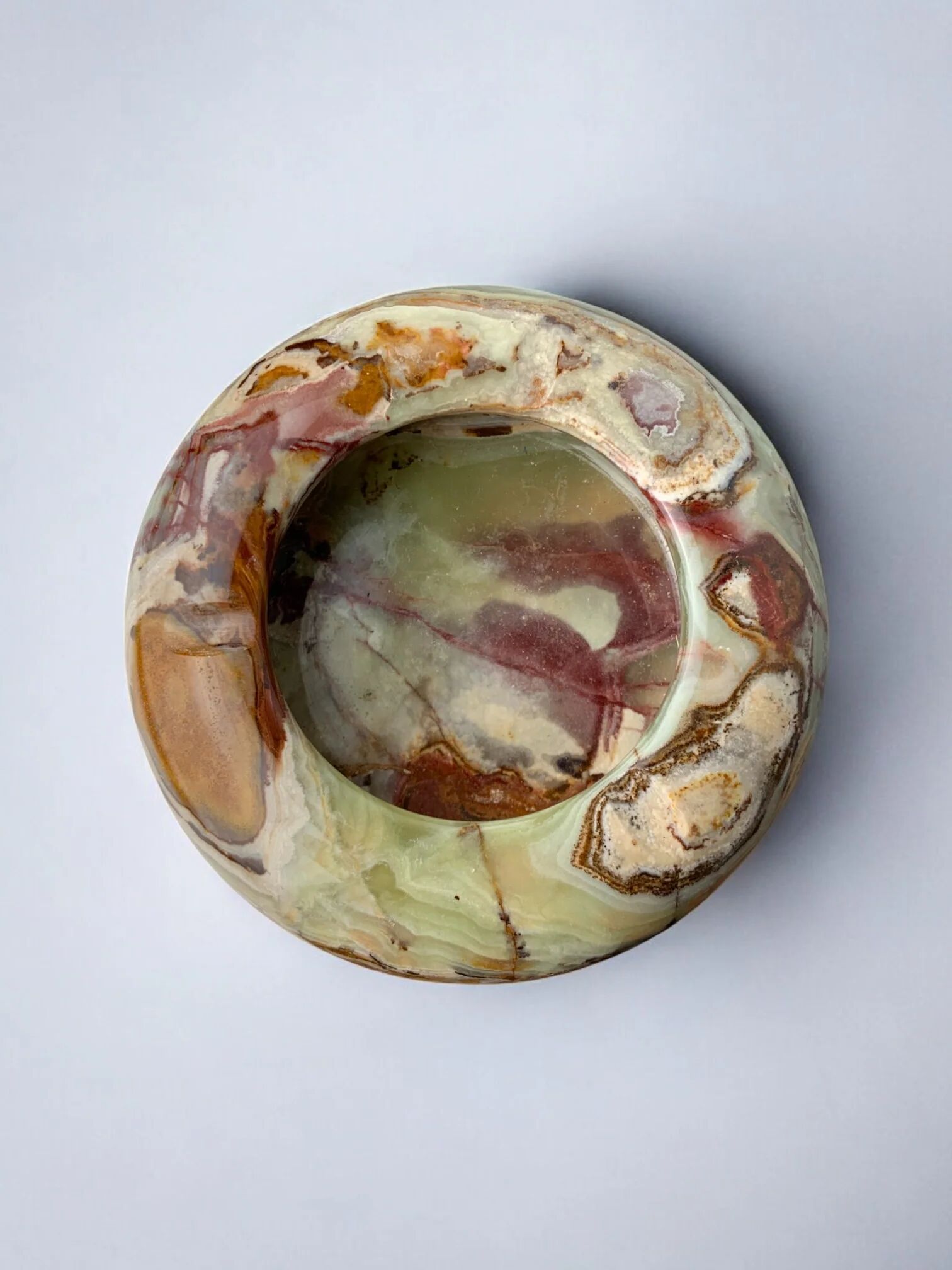 Mid-century onyx catchall ashtray, Italy, 1970