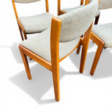 Set of 4 vintage Scandinavian style chairs – Baumann / Maison Regain