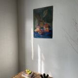 Oil pastel still life 1970