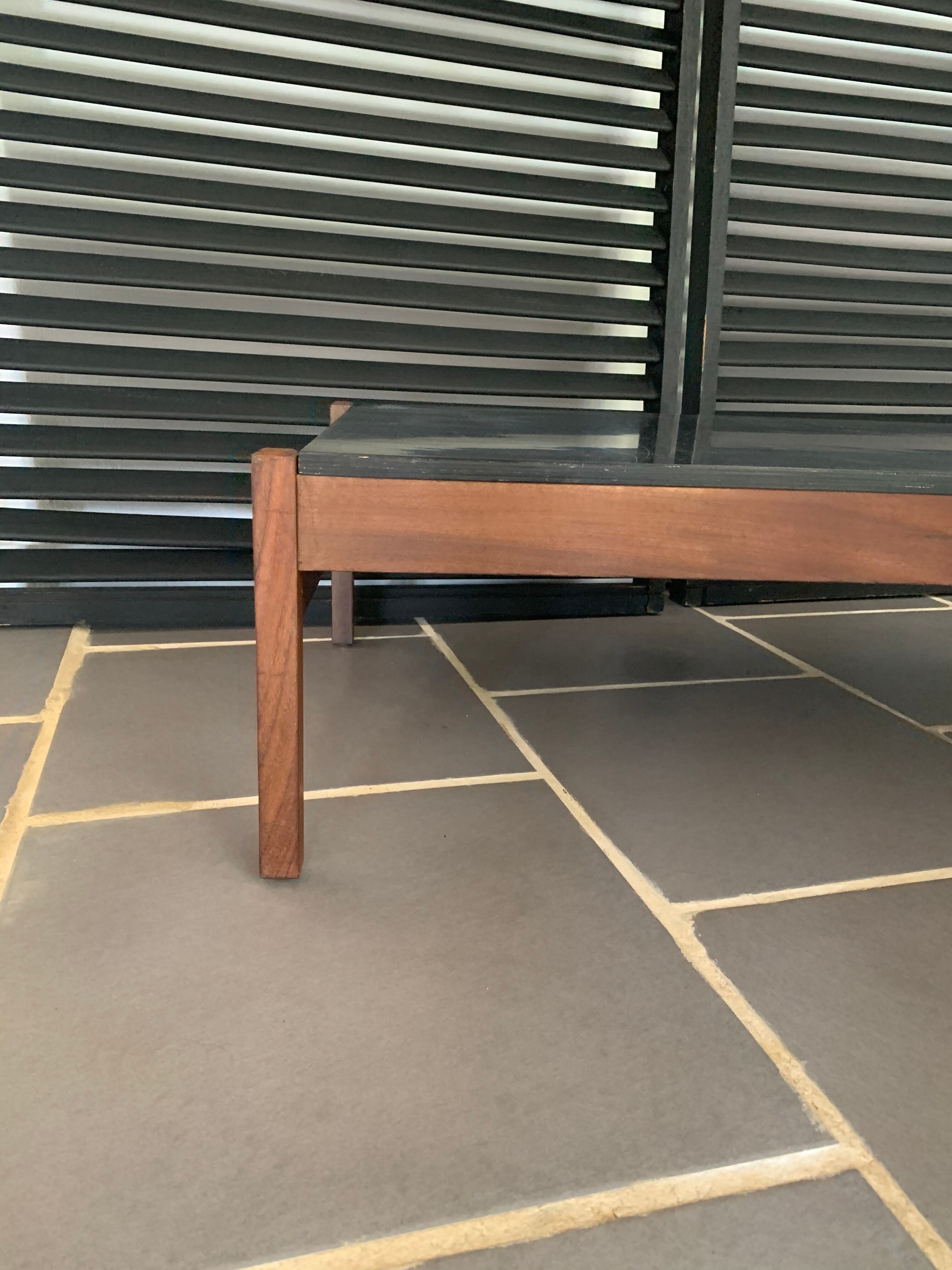 Vintage coffee table teak and formica
