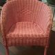 Chaise rotin enfant