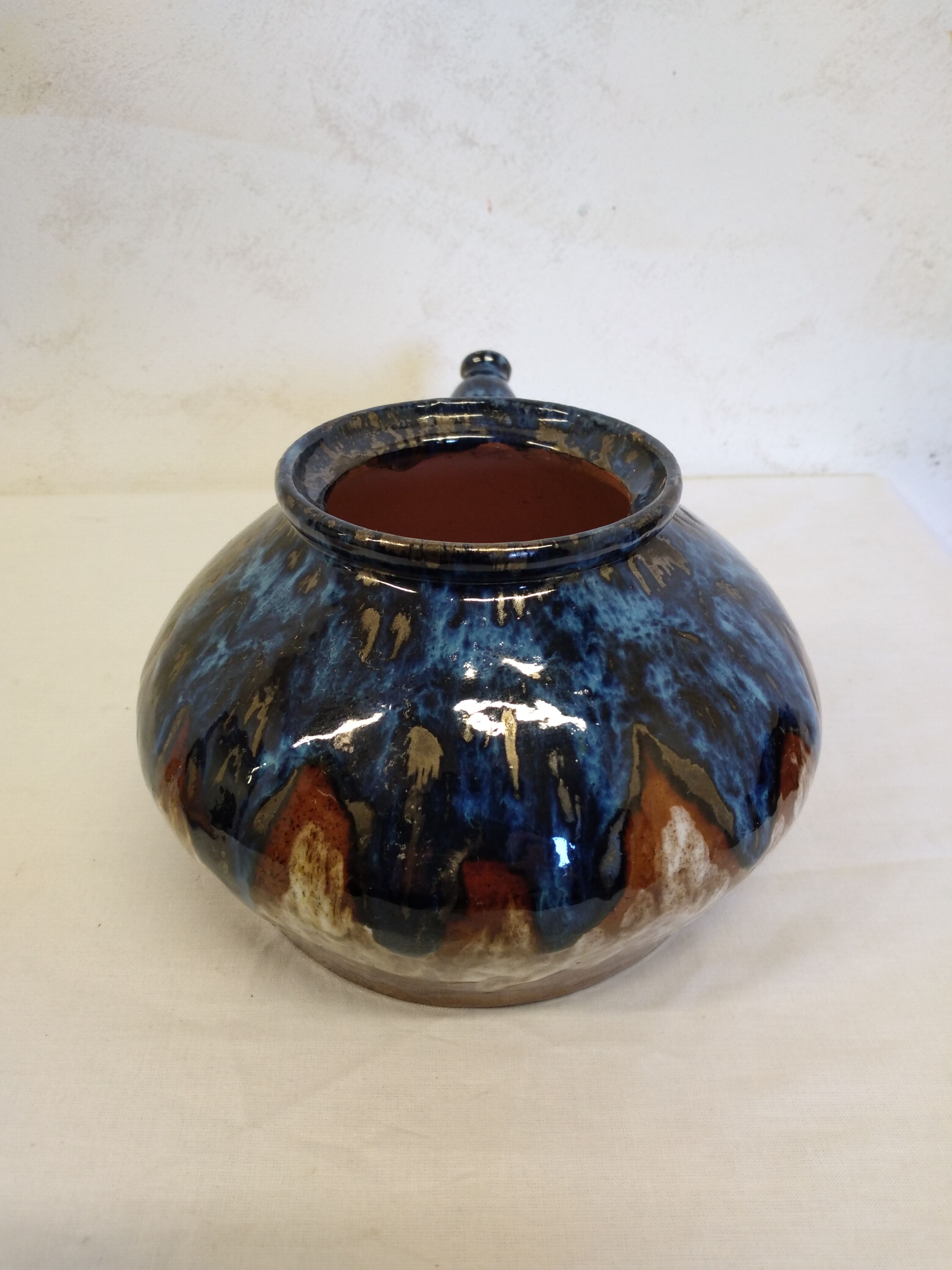 Vintage teapot signed RLM Chantier Island of Oléron