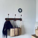 Old wall coat rack